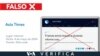 No, Francia no ha enviado hasta ahora tropas a Ucrania como se dice en algunos sitios web
