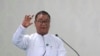FILE - Military government spokesman Zaw Min Tun, pictured in this undated photo, acknowledged in a phone interview with a pro-military media outlet that towns in northern Shan state had been attacked.