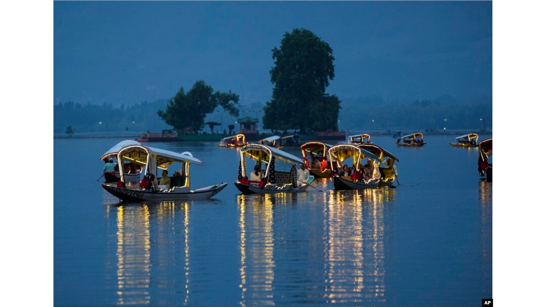 Dal ko'li, Shrinagar, Kashmir, 22-may, 2023