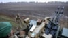 Ukrainian servicemen of Ukrainian Air Defense unit, 241st separate brigade of the Territorial Defense Forces take part in a training in the Kyiv region, Oct. 28, 2023. 