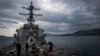 ARCHIVO - Esta fotografía del 12 de noviembre de 2018 muestra el USS Carney en el Mar Mediterráneo.