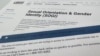 Страницас сайта Census.gov, на которой 24 января 2025 года отображалась информация о сексуальной ориентации и гендерной идентичности 2025 года (AP Photo/Jon Elswick)