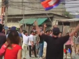 柬埔寨抗議者與警察爆發衝突三人死亡