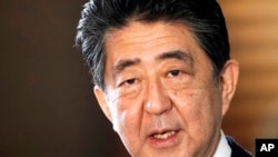 日本前首相安倍晉三（資料照片）