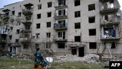 Часов Яр: после обстрела. 10 июля 2022 г. 