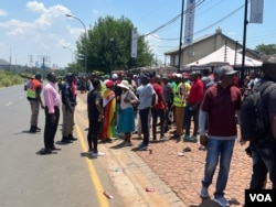 Zimbabwean political activists living in South Africa
