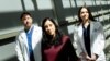 Nina Martinez, an organ donor, poses at Johns Hopkins after she participated in the first HIV-positive patient to HIV-positive patient kidney transplant in Baltimore, Maryland, March 28, 2019.
