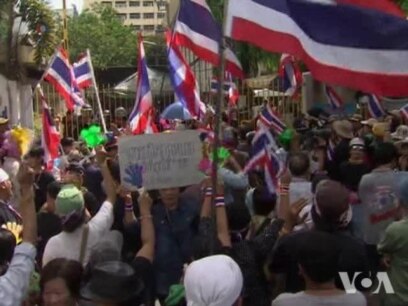 Thai Opposition Holds Fourth Day of Demonstrations