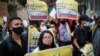 Las protestas contra la reforma tributaria en Colombia continúan. 