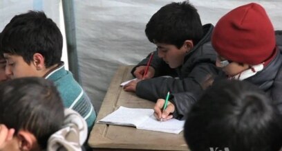 Displaced Syrian Children Struggle for Education