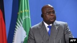 Rais Félix Tshisekedi (Photo by Tobias SCHWARZ / POOL / AFP)