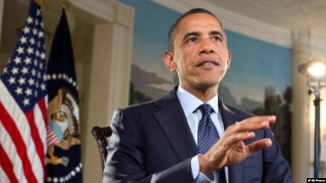 US President Barack Obama takes the weekly address, August 10, 2012.