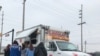 The Salvation Army hands out hot meals in Chicago.
