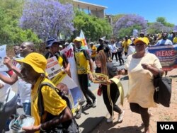 Zimbabwean political activists living in South Africa