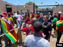 Zimbabwean political activists living in South Africa