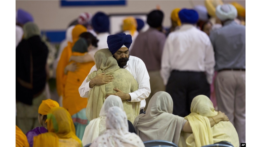 Memorials for Victims of Wisconsin Sikh Temple Shooting 