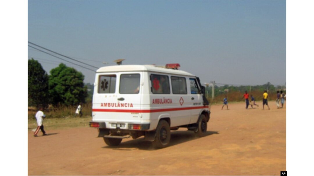 A única ambulância que serve o Hospital de Malanje