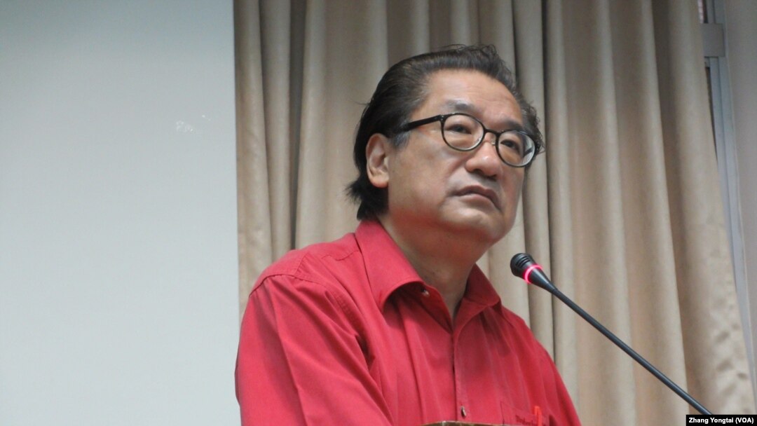 台灣執政黨國民黨立委李慶華(美國之音張永泰拍攝)