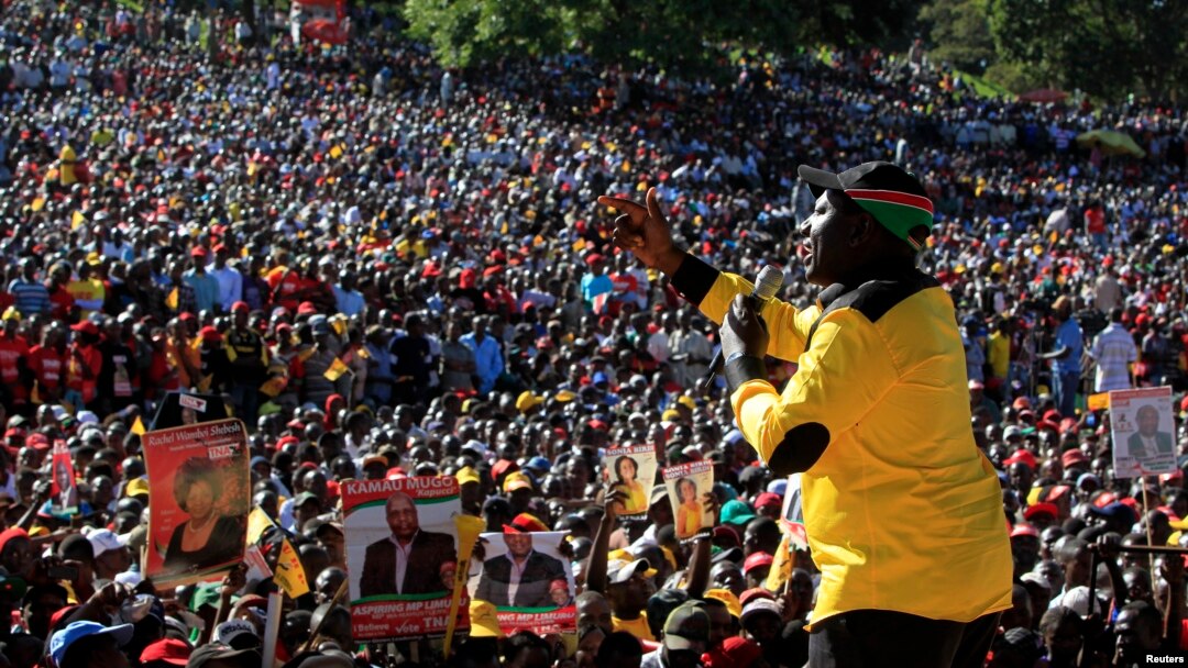Comício de William Ruto em Nairobi, Jan 12, 2013