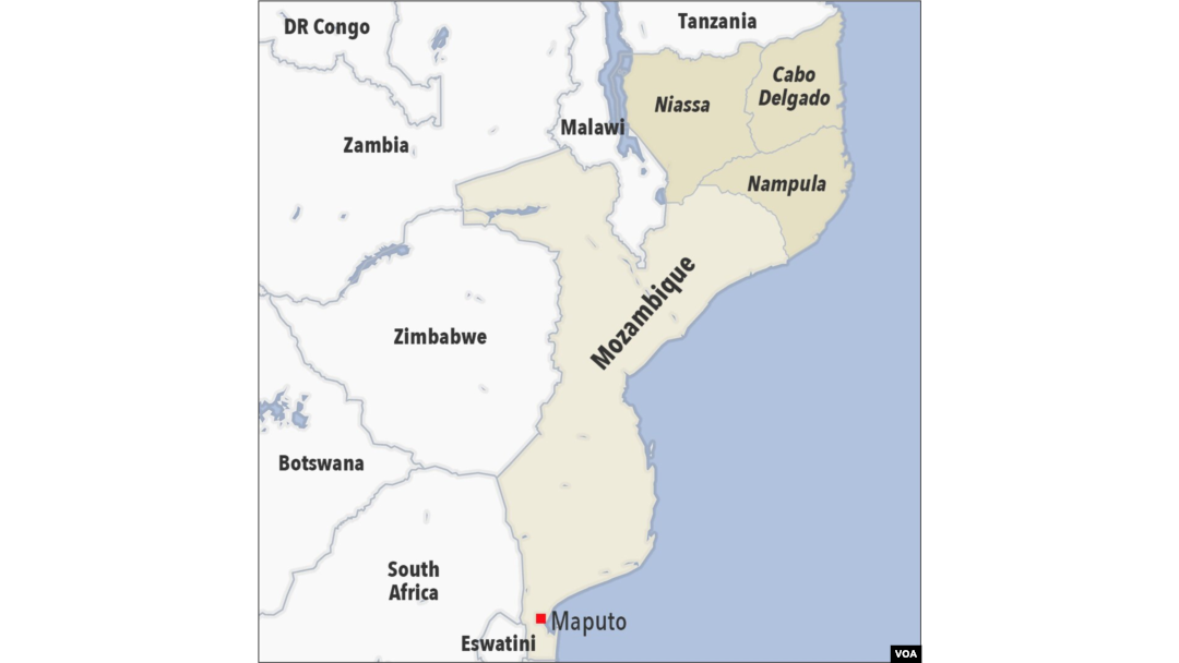 Cabo Delgado, Niassa and Nampula, Mozambique