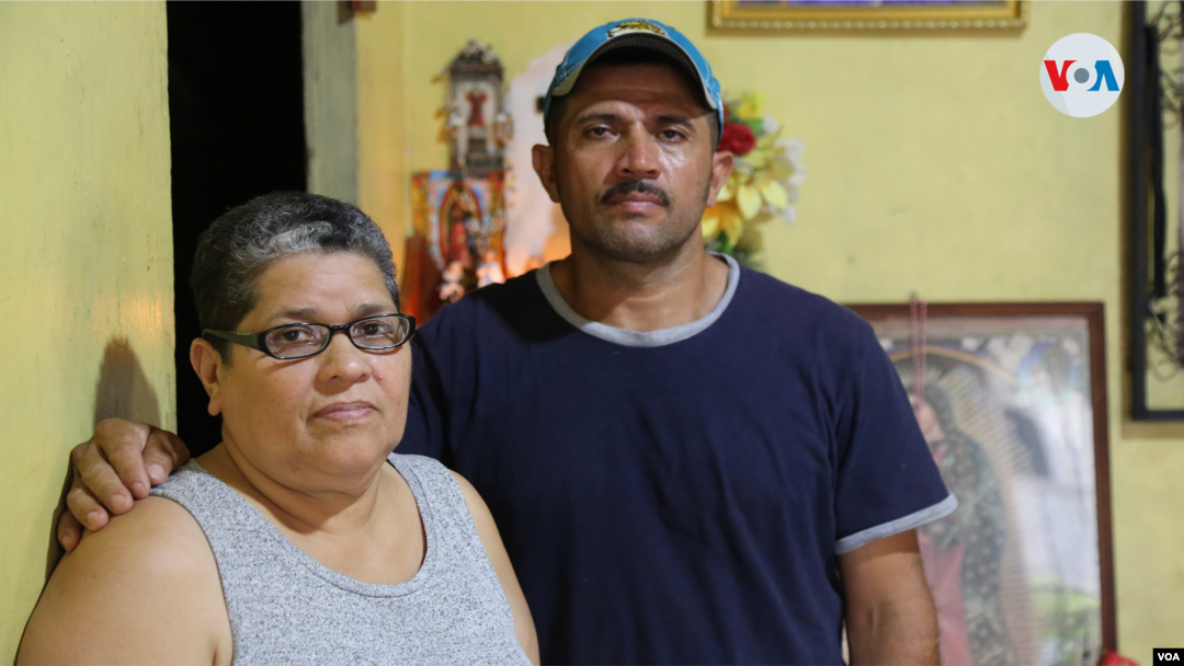 La familia de Julio Ampié, secuestrado por un cartel en México, pide apoyo para que pueda ser liberado. [Foto: Houston Castillo, VOA]