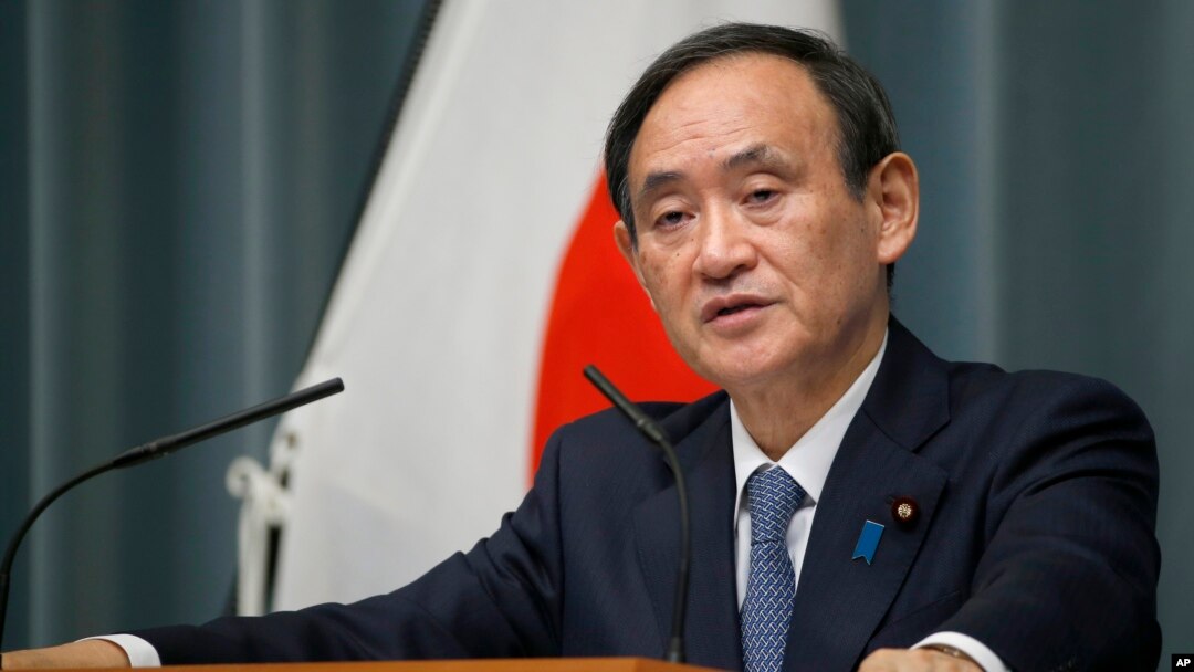 스가 요시히데 일본 관방장관 (자료사진)