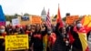 FILE - Exile Tigray community members and their supporters march to mark a year since Ethiopia Prime Minister Abiy Ahmed's administration started fighting against Tigray, the northernmost region in Ethiopia. at the U.S. Capitol, Nov. 4, 2021, in Washington.