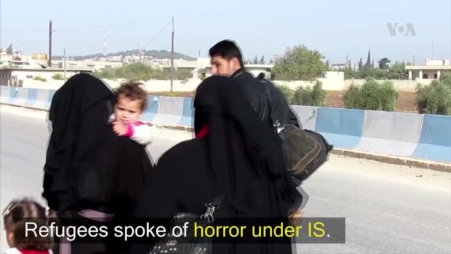 Syrians Tell of IS Horrors After Fleeing Militant-held Town